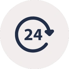 24時間営業 深夜早朝利用可能 ゴルフ練習場 アイコン